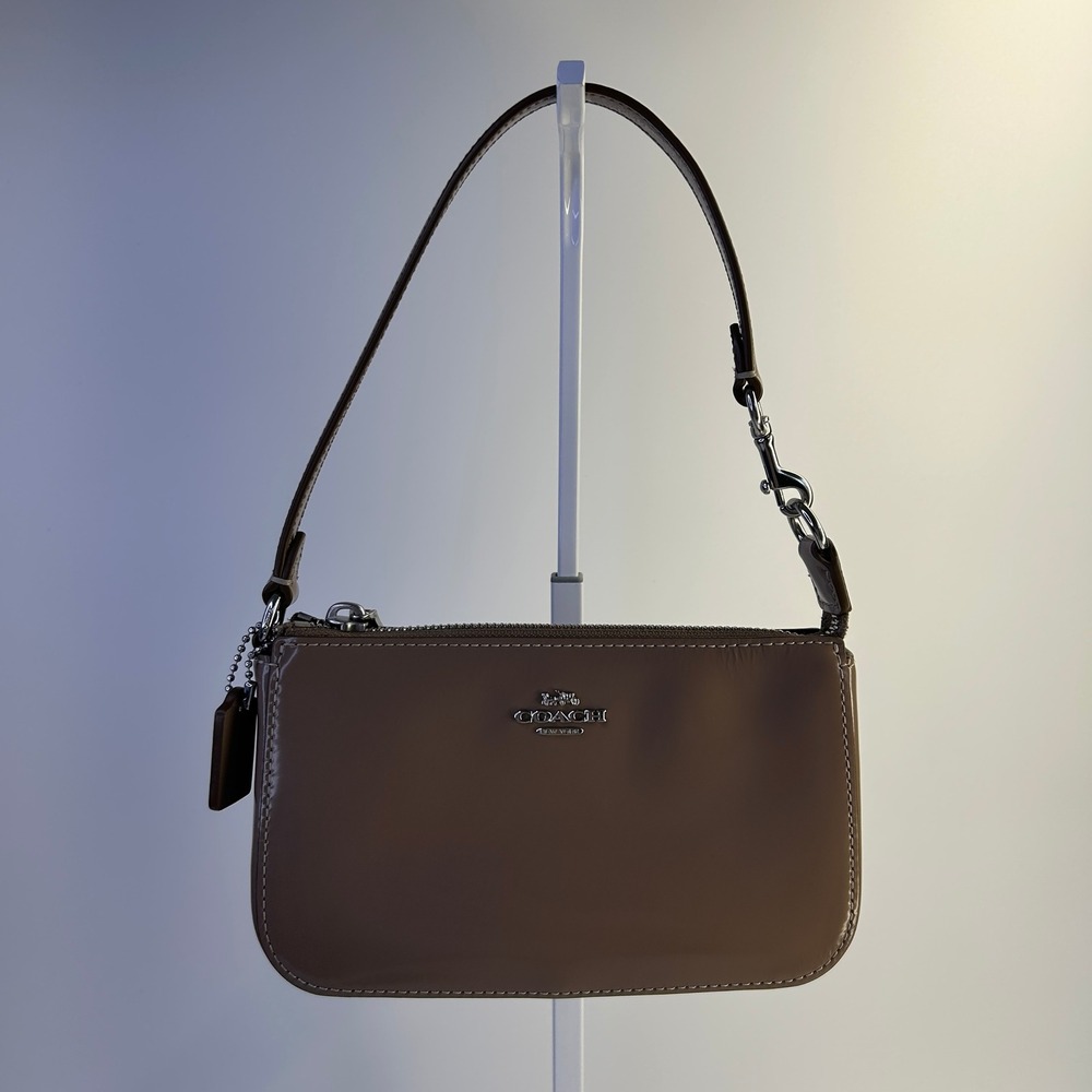 Coach Nolita 19 Clay Patent Leather Mini Shoulder Bag CCF63 NEW